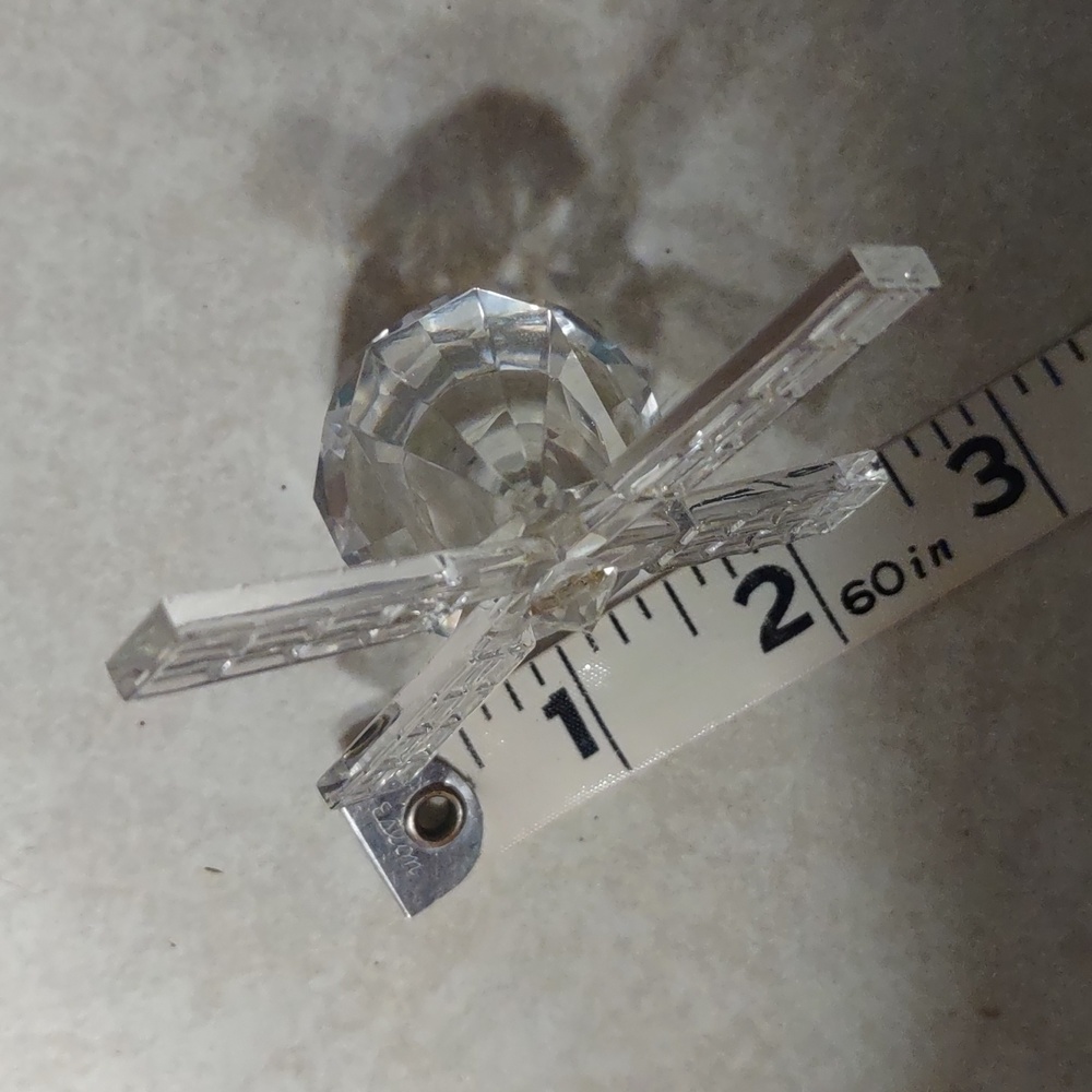 Crystal Marked NC. " Not Swarovski." Windmill. - Picture 10 of 12
